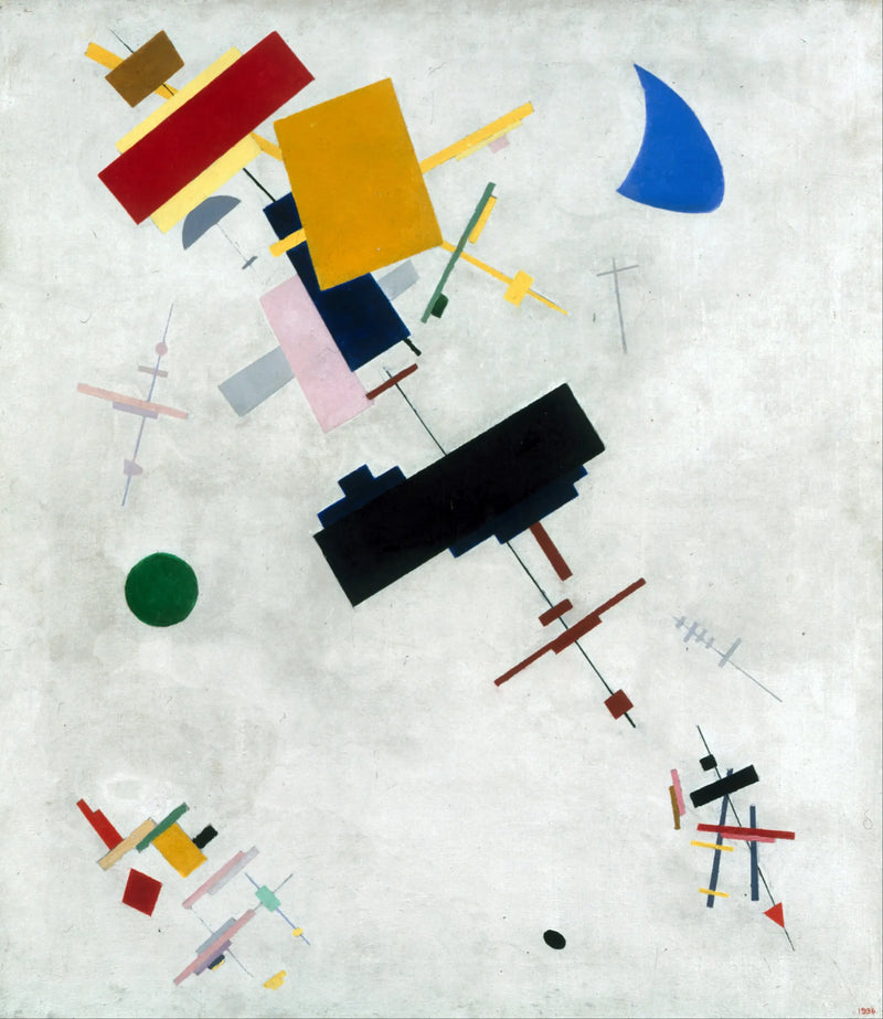 Suprematismo (Supremus nº 56) - Kazimir Malevich