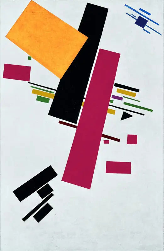 Supremus n° 38 - Kazimir Malevich image 1 copie de tableau peinte à la main