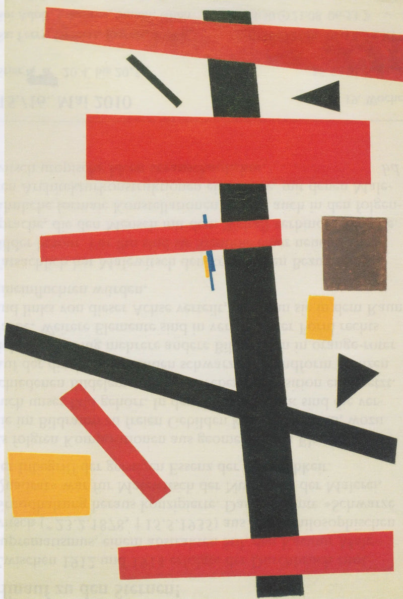 Supremus nº 50 - Kazimir Malevich