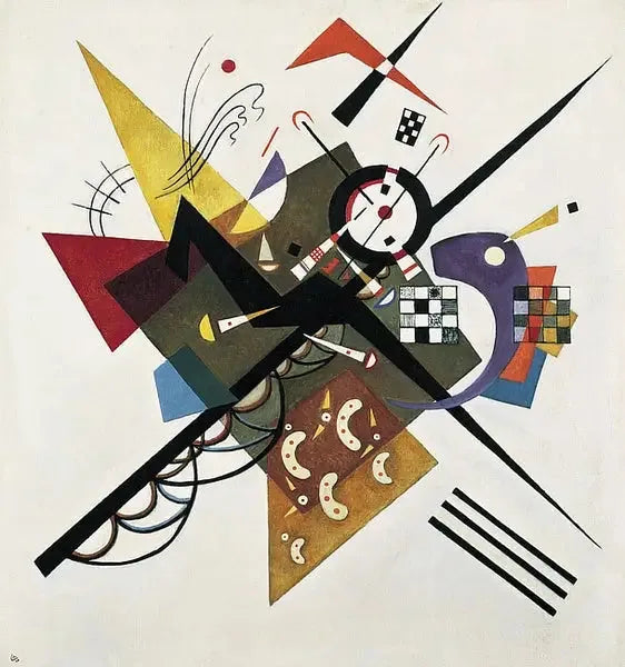 Sobre branco II - Vassily Kandinsky