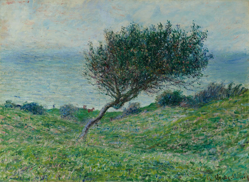 Na costa em Trouville W687 - Claude Monet