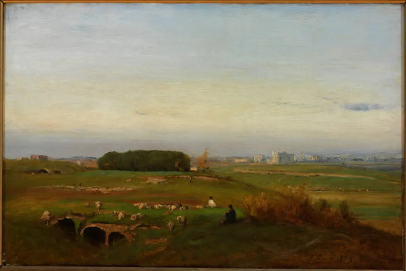 Na campanha - George Inness