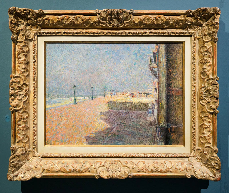 Na duna (A praia em Ostende) - Georges Lemmen