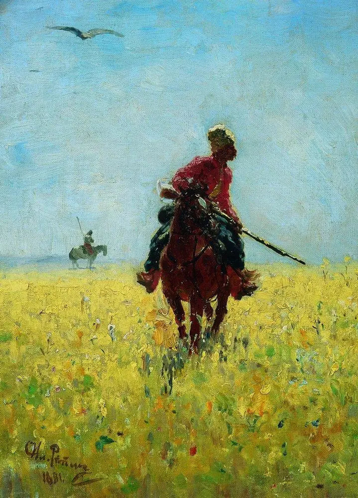 Na pista - Ilya Repin
