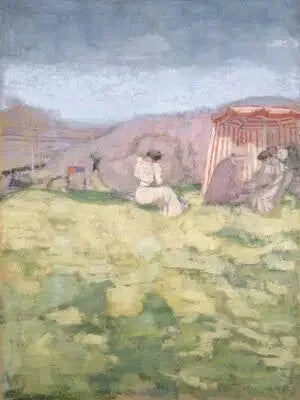 Na praia - Édouard Vuillard