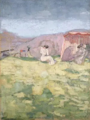 Na praia - Édouard Vuillard