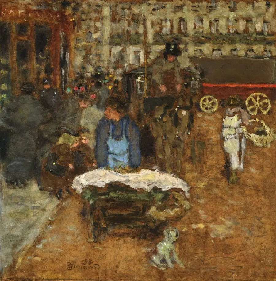 No bulevar - Pierre Bonnard