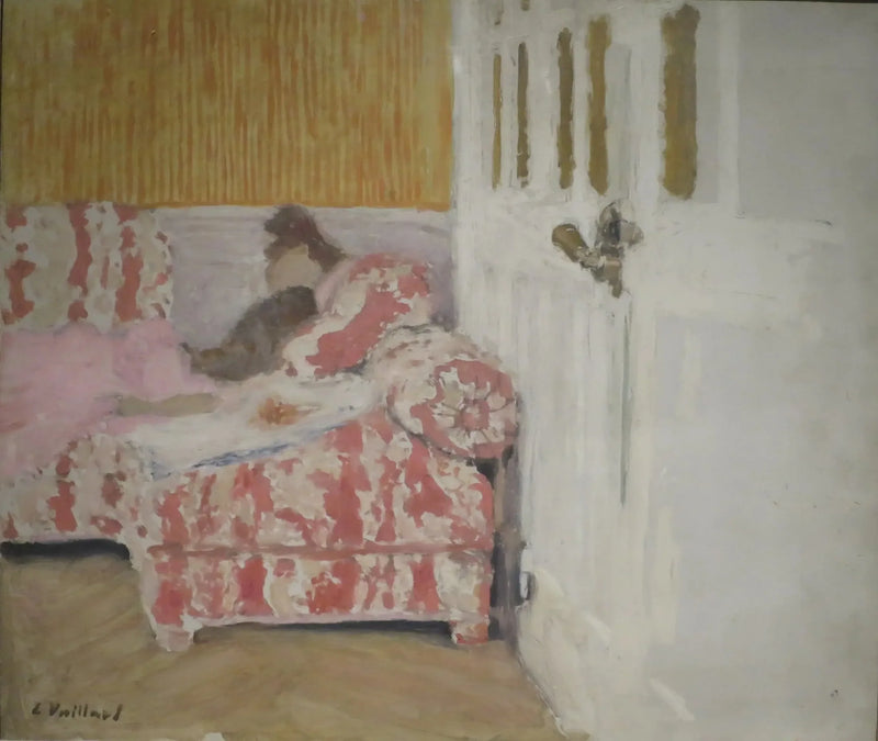 No sofá - Édouard Vuillard