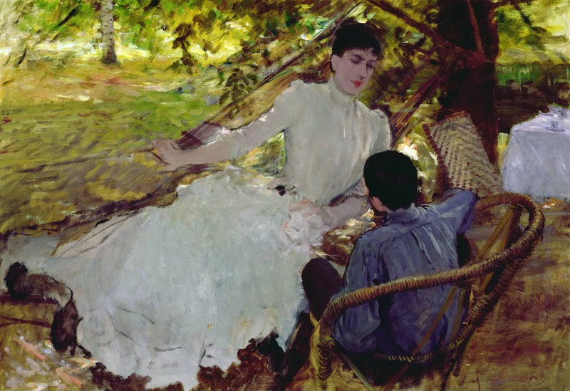 Na rede - II - Giuseppe De Nittis