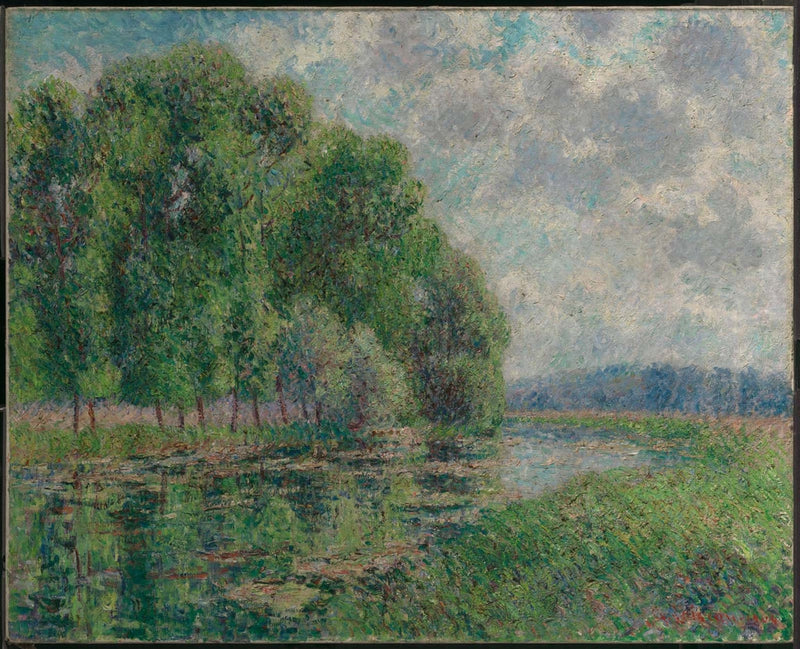 Nas margens do Eure - Gustave Loiseau