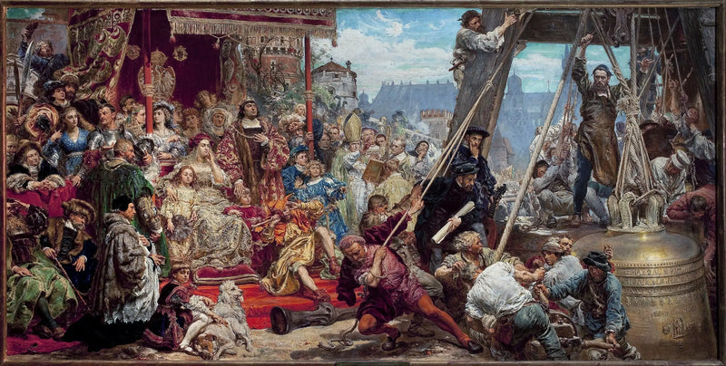 Suspensão da Campana Sigismondo - Jan Matejko