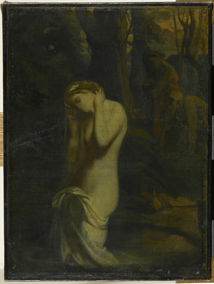 Suzanne no banho - Théodore Chassériau