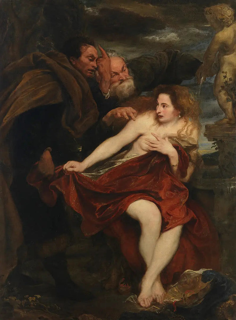 Suzanne e os idosos - Antoine van Dyck
