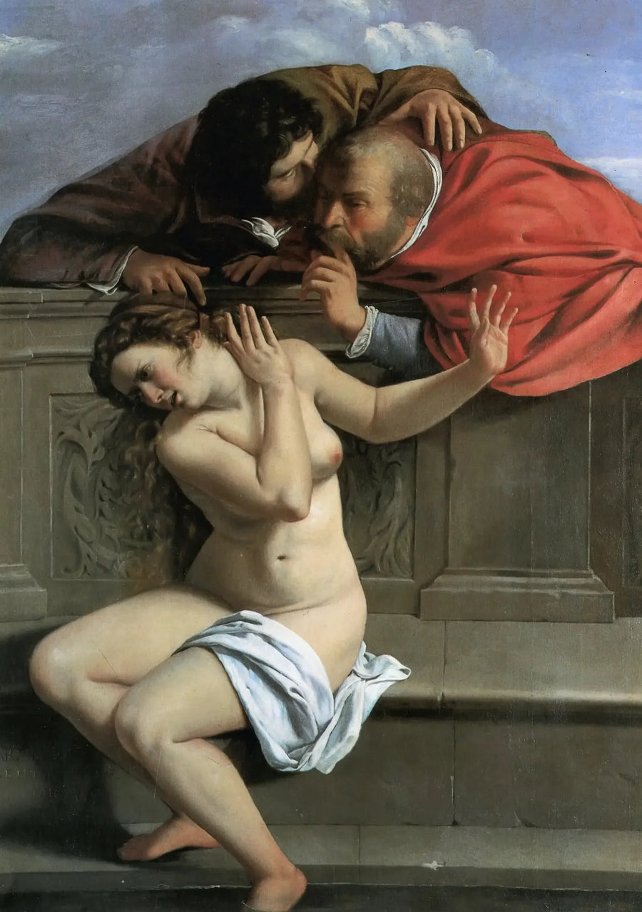 Suzanne e os idosos - Artemisia Gentileschi