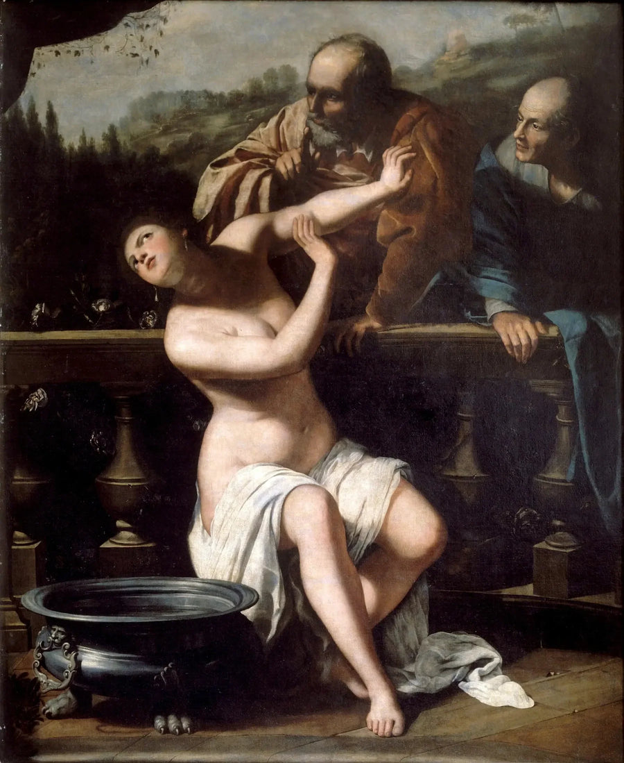 Suzanne e os Velhos - Artemisia Gentileschi
