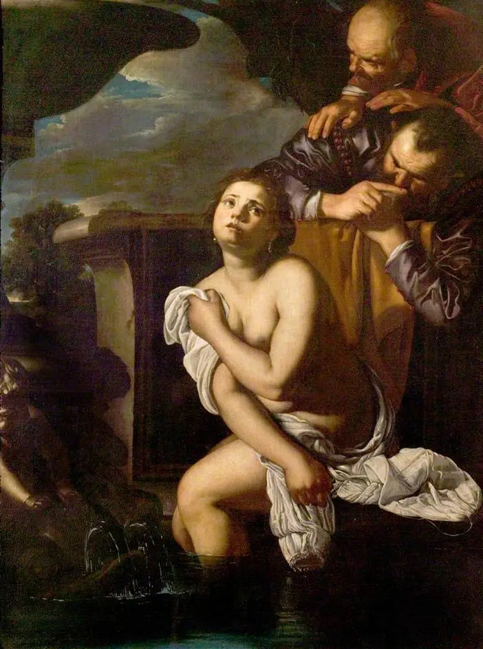 Suzanne e os idosos - Artemisia Gentileschi