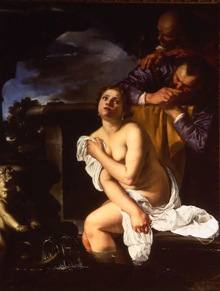 Suzanne e os Velhos - Artemisia Gentileschi