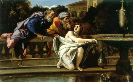 Suzanne e os idosos - Domenichino