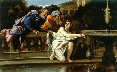Suzanne e os idosos - Domenichino