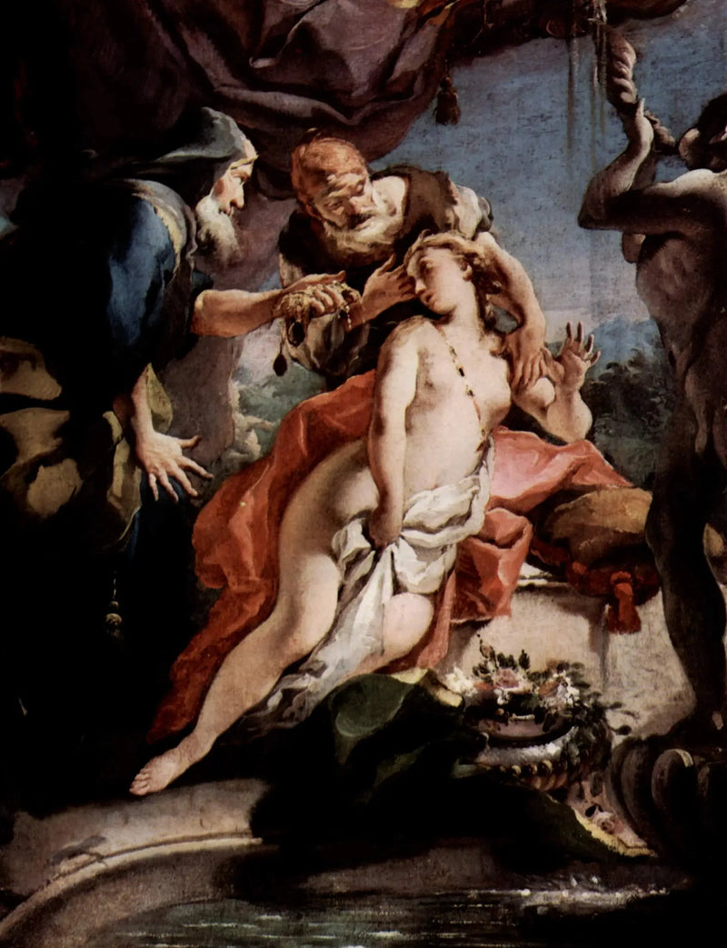 Suzanne e os idosos - Giovanni Battista Tiepolo