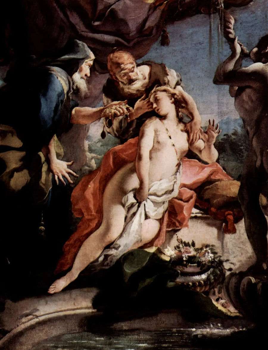 Suzanne e os idosos - Giovanni Battista Tiepolo