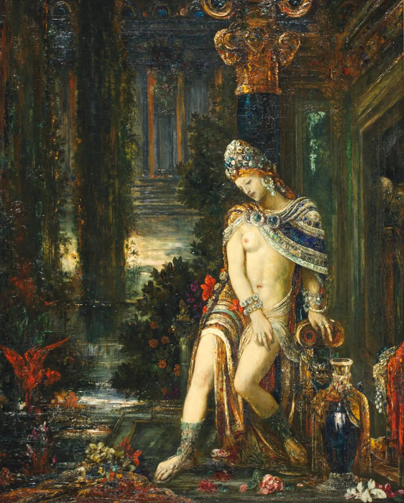 Suzanne e os idosos - Gustave Moreau