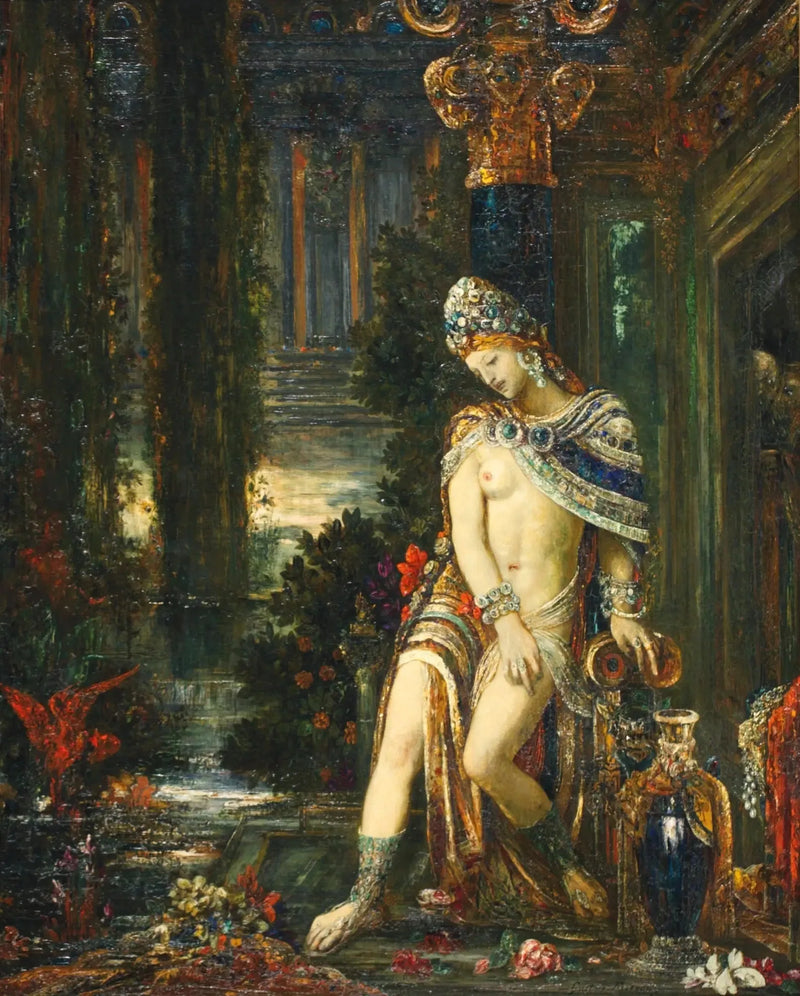 Suzanne e os idosos - Gustave Moreau