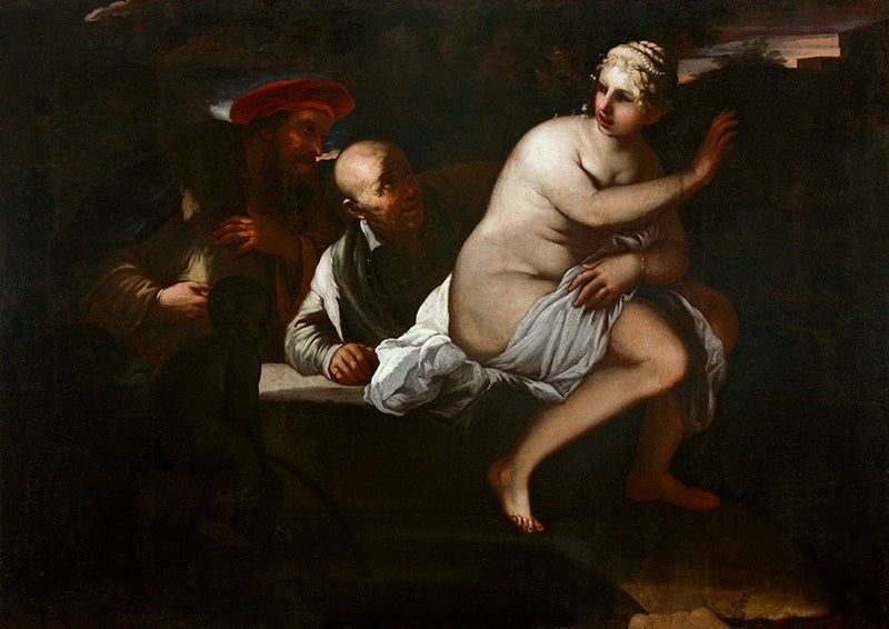 Suzanne et les vieillards - Luca Giordano