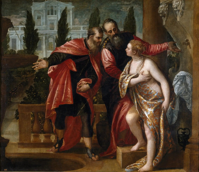 Suzanne e os idosos - Paul Véronèse