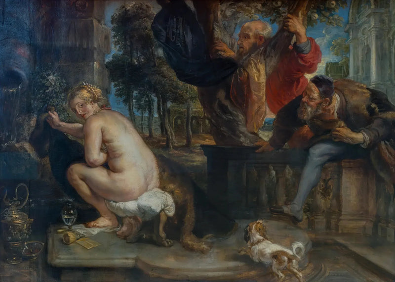 Suzanne e os idosos - Peter Paul Rubens