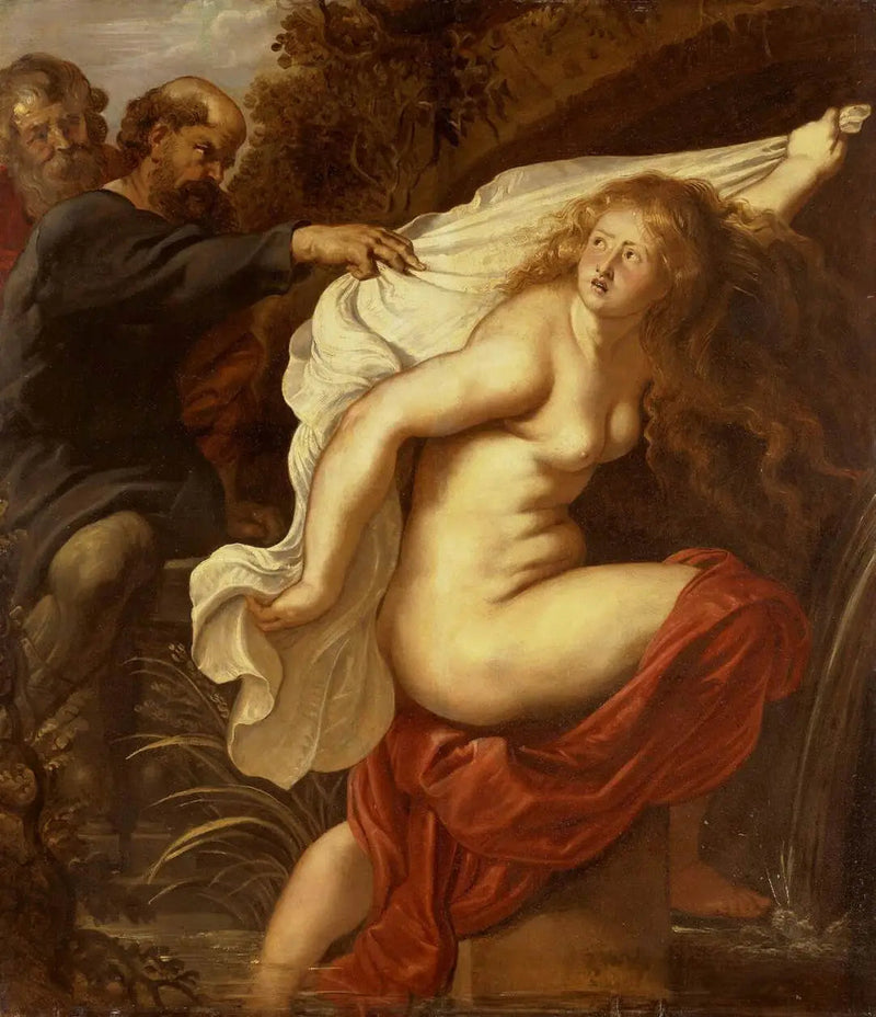 Suzanne e os idosos - Peter Paul Rubens