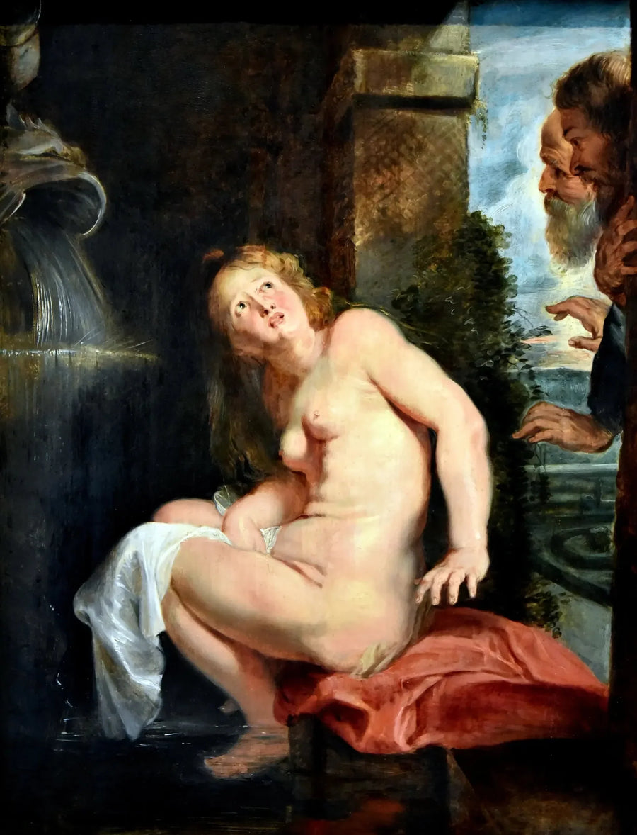Suzanne e os idosos - Peter Paul Rubens