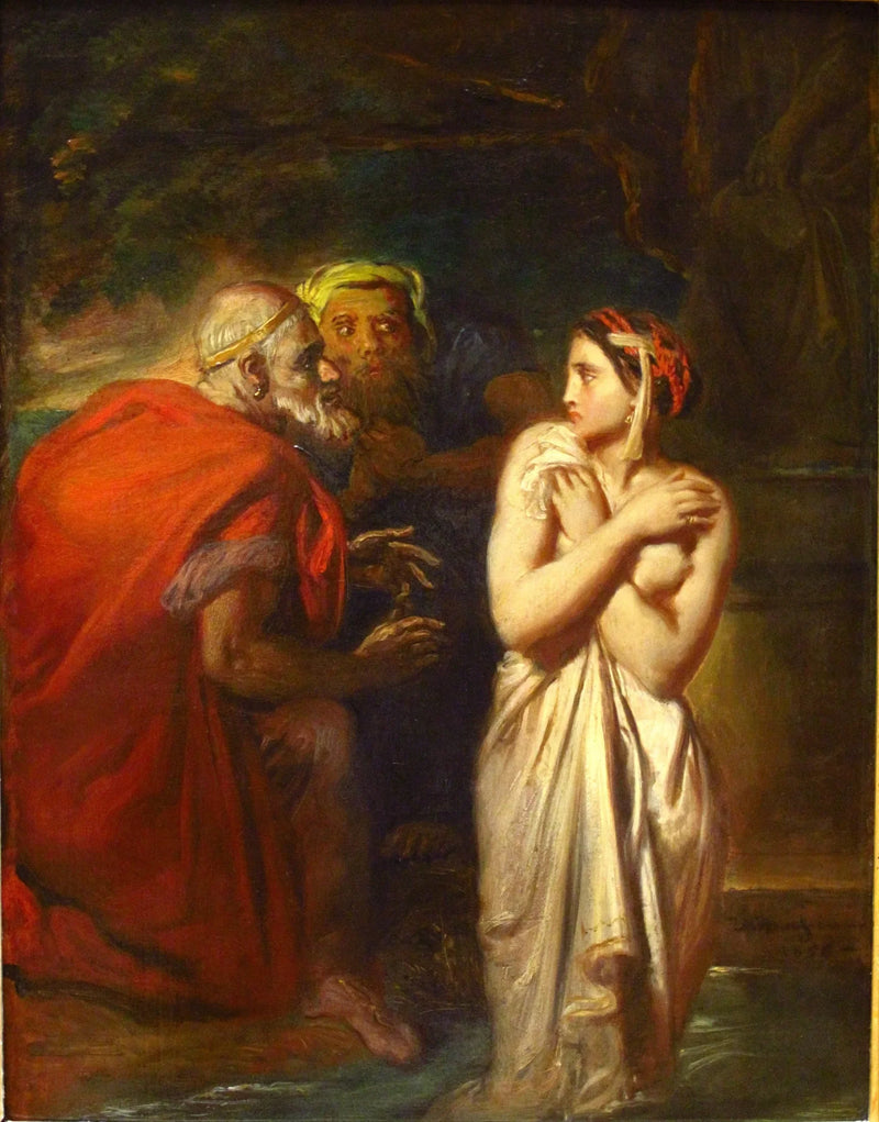 Suzanne e os Velhos - Théodore Chassériau