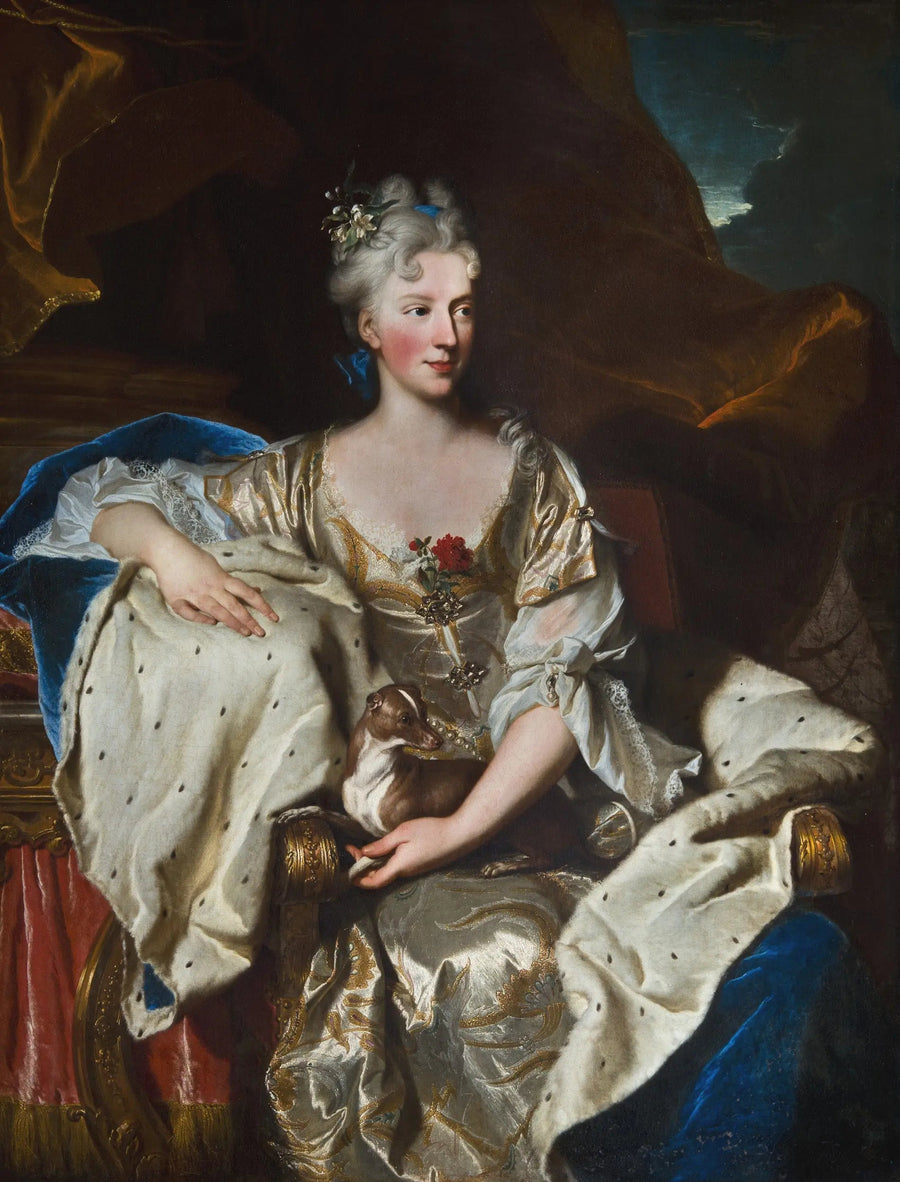 Suzanne-Henriette d'Elbeuf, duquesa de Mantova - Hyacinthe Rigaud