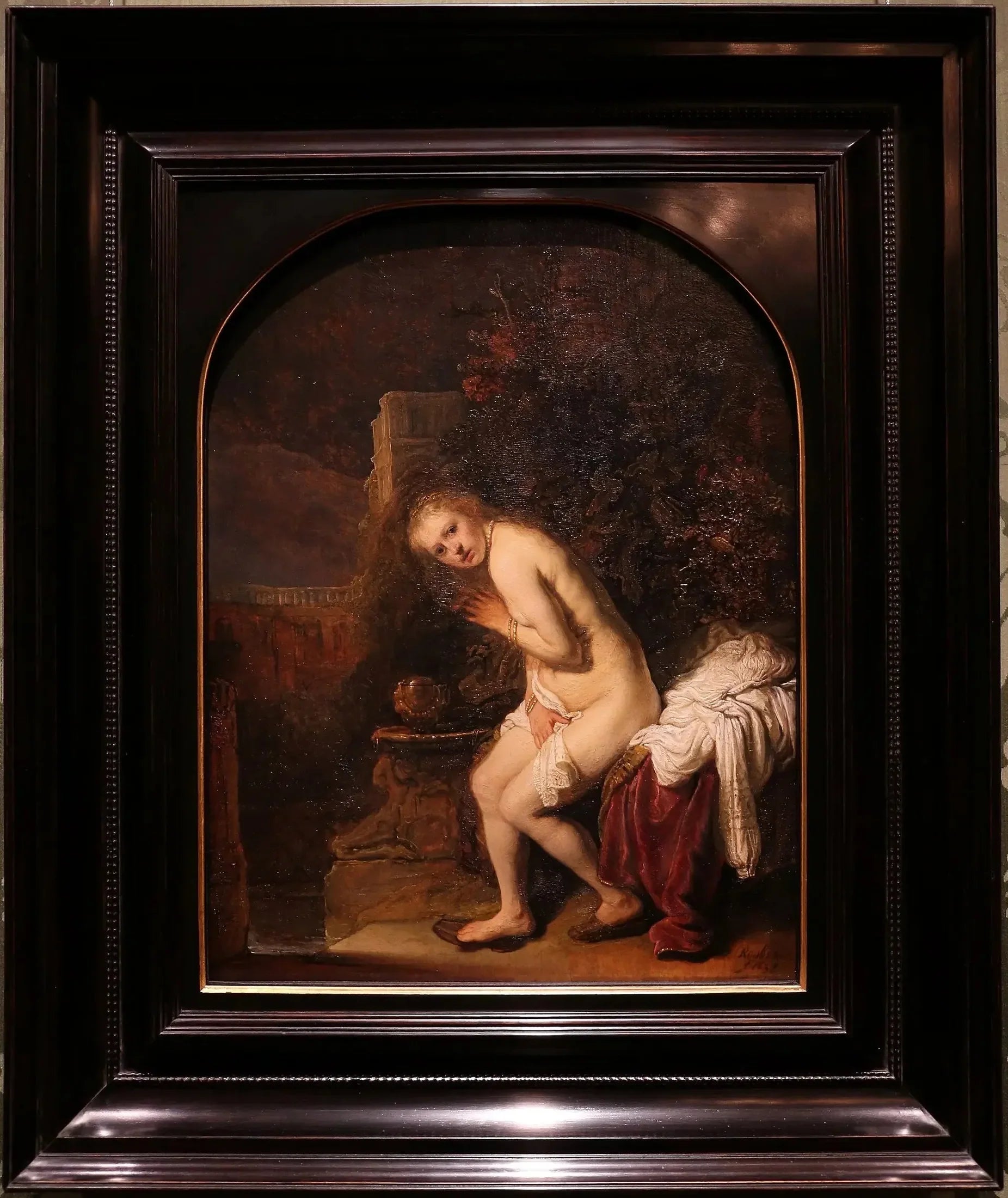 Suzanne - Rembrandt image 2 copie de tableau peinte à la main