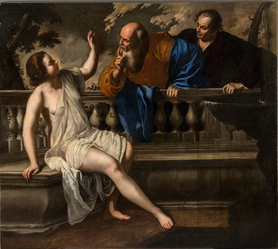 Suzanne et les Vieillards (1652, Bologne) - Artemisia Gentileschi