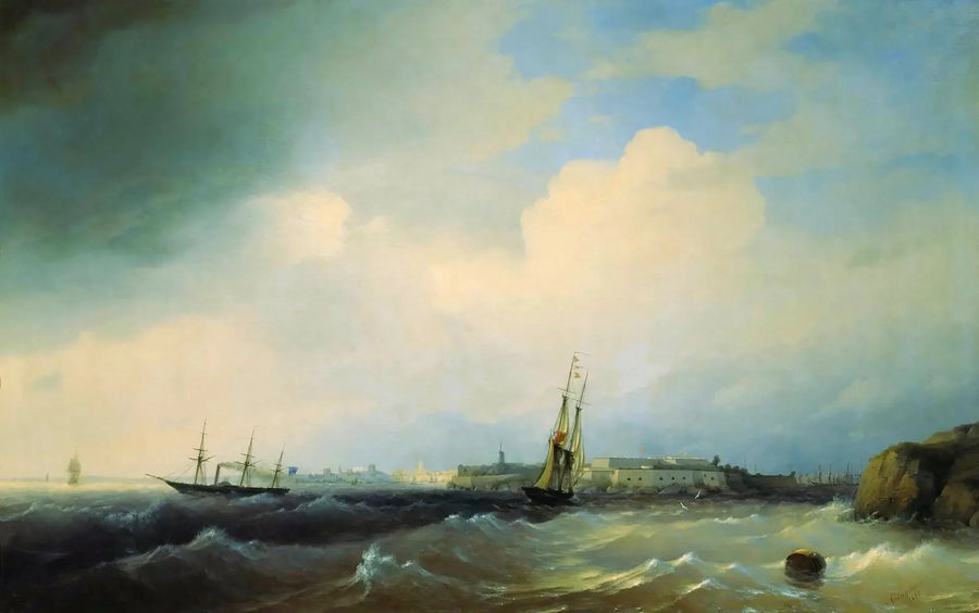 Sveaborg - Ivan Aivazovsky