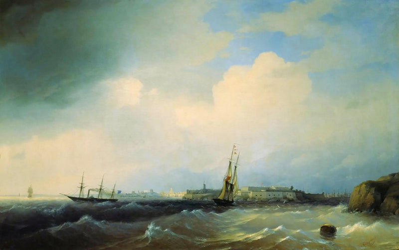 Sveaborg - Ivan Aivazovsky