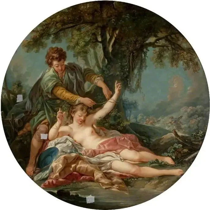 Sylvia salva por Amintas - François Boucher