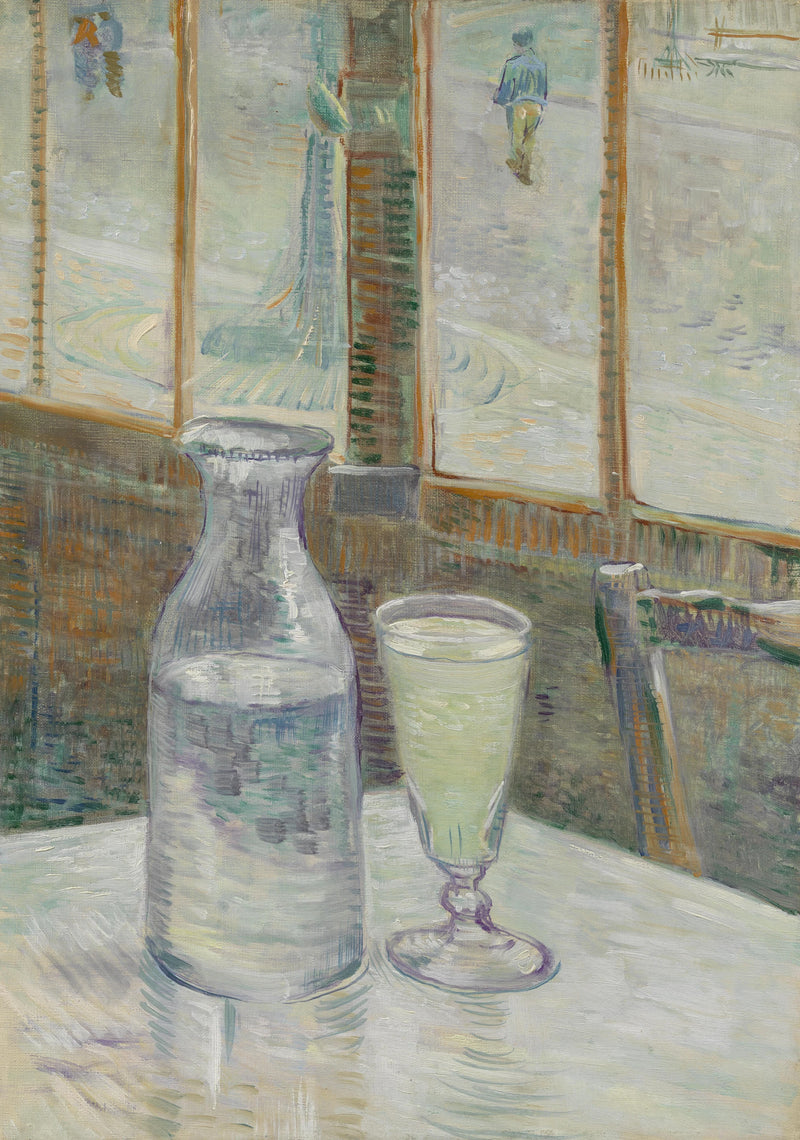 Mesa de café com absinto - Vincent van Gogh