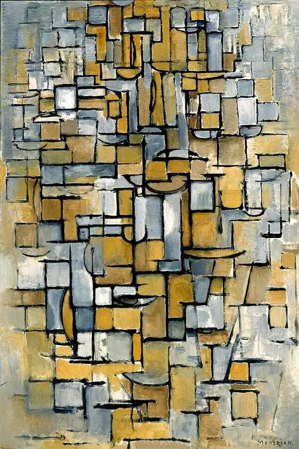 Quadro n°1 - Piet Mondrian