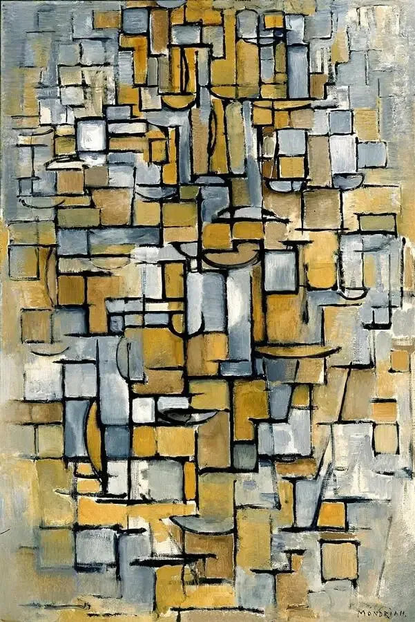 Quadro n°1 - Piet Mondrian