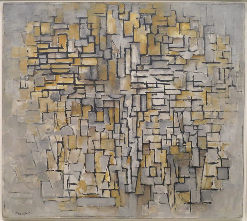 Quadro n° 2/Composição n° VII - Piet Mondrian