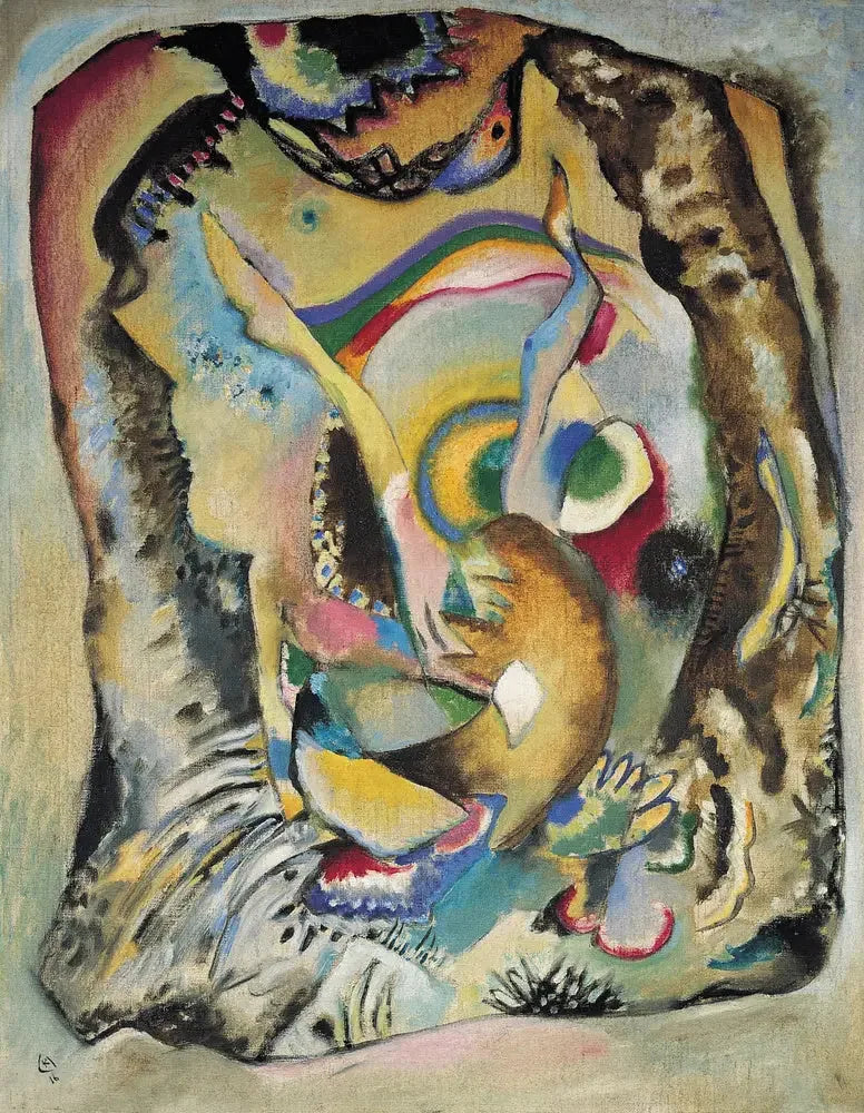 Quadro sobre fundo claro - Vassily Kandinsky