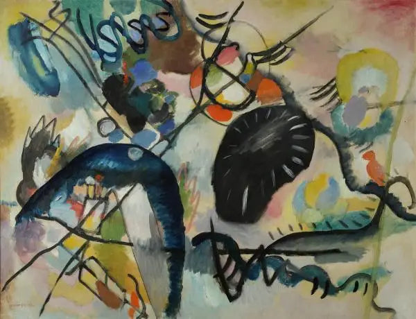 Mancha negra 1 - Vassily Kandinsky