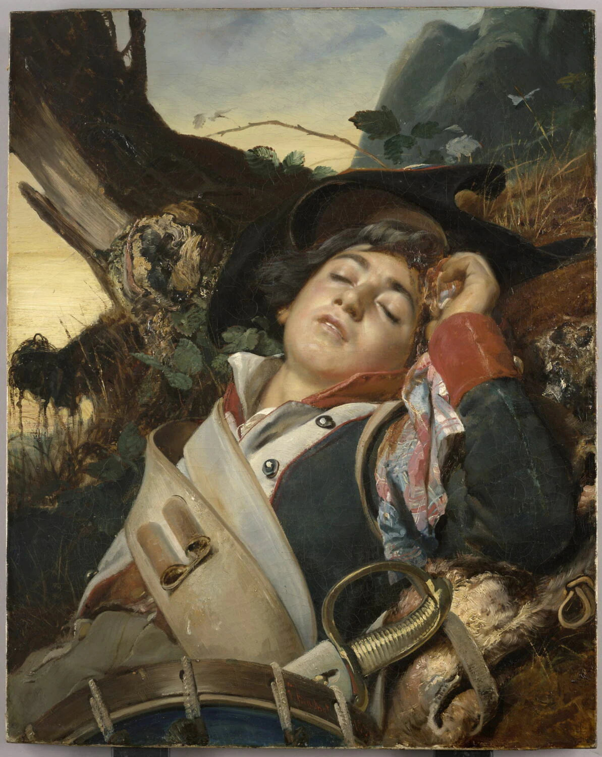 Le tambour blessé - François Bouchot