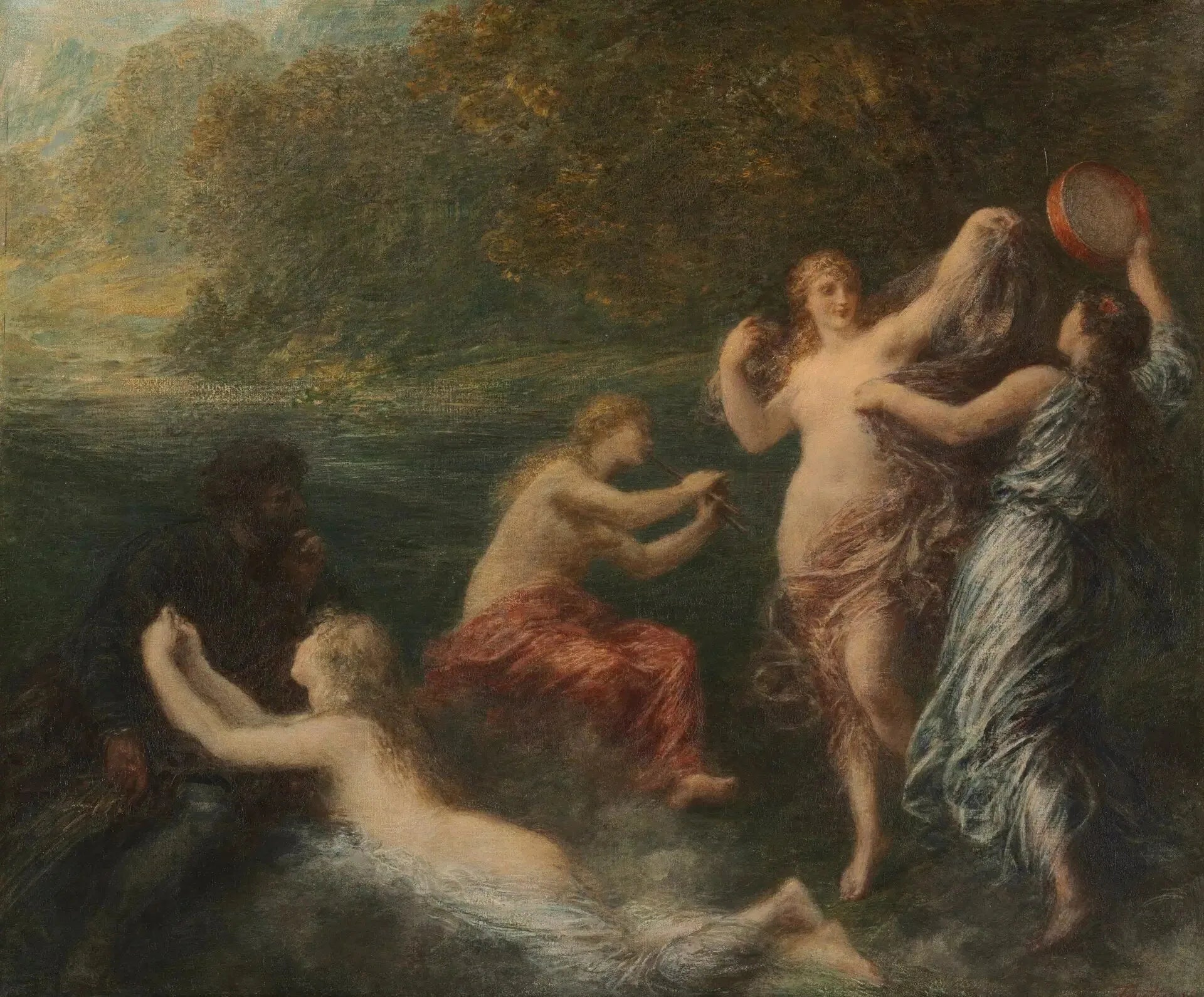 Tannhäuser - Henri Fantin-Latour image 1 tableau peint à l’huile sur toile
