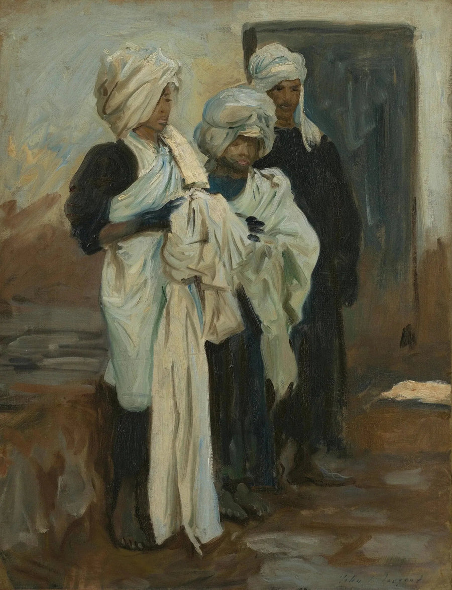 Tingidores de índigo egípcios - John Singer Sargent