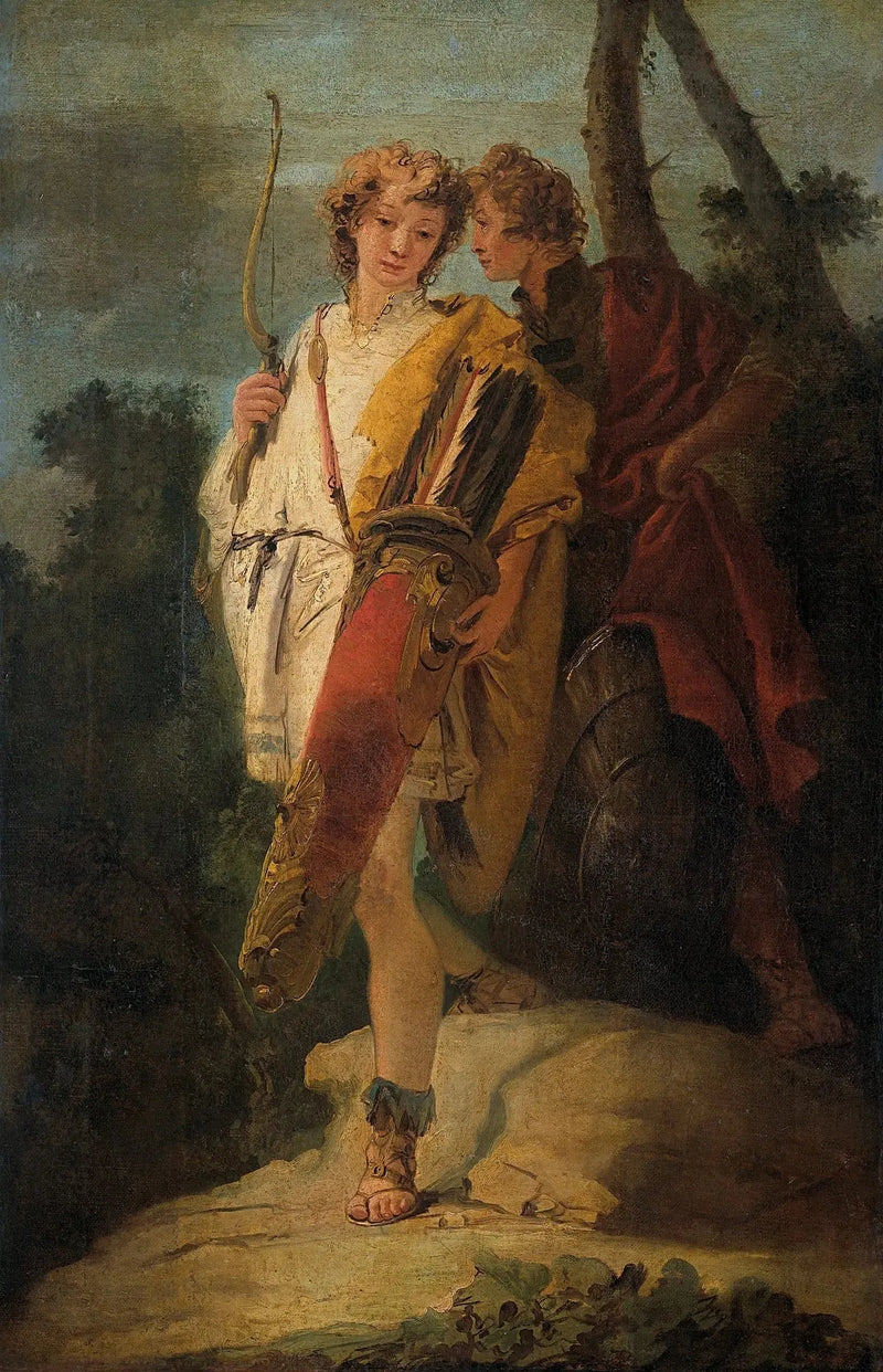 Télêmaco e Mentor - Giovanni Battista Tiepolo