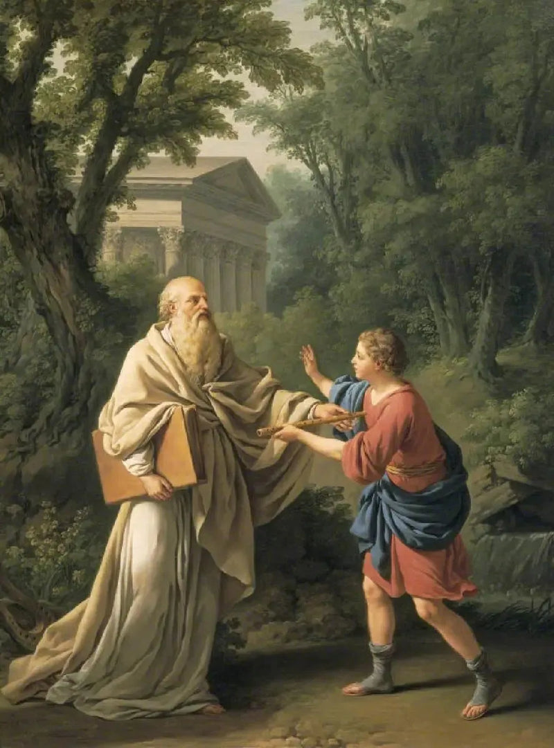 Télêmaco e Termosíris - Louis Jean François Lagrenée